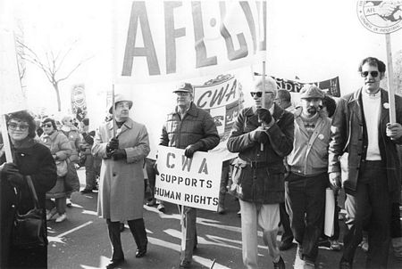 Organized labor rallies for Soviet Jewry (undated)